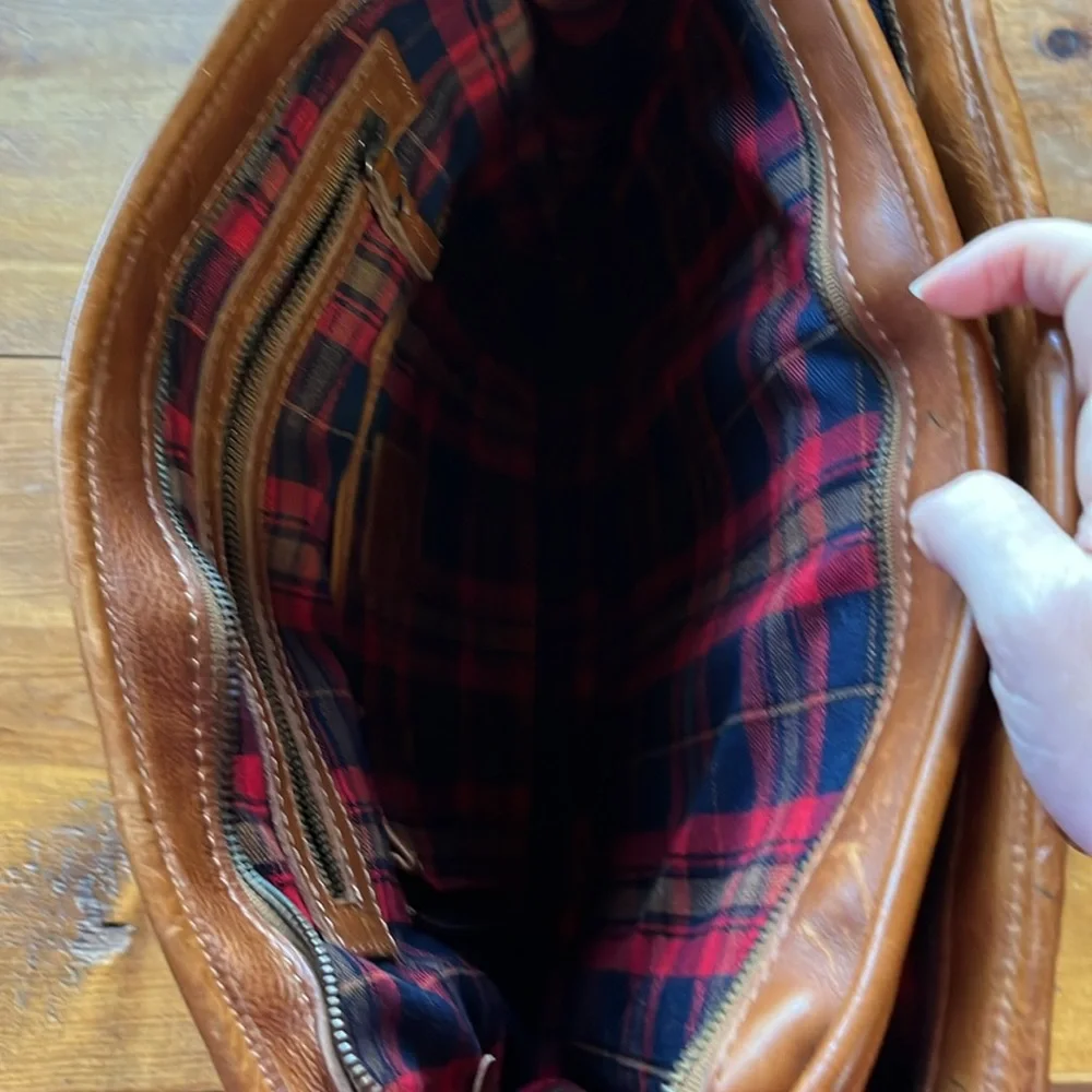 Will Leather Goods Brown Leather Men's Bag
